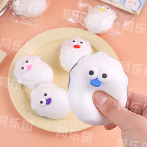 Jouet anti-stress lumineux en forme d'huître, mignon et moelleux, pour enfants de 5 à 7 ans, emballé en boîte plastique - Product Image 6