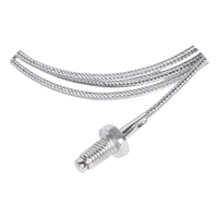 Sonde de capteur de température 700 degrés avec câble de 1/2/3/4/5 m pour contrôleur de température industriel, rondelle de trou de 6 mm, thermocouple de type K/E