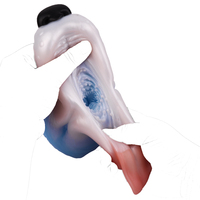 G6623 Hundekopf Masturbation Cup für Mann Oralsex Realistische Tier Vagina Kanal Tasche Muschi Männliche Penis Stimulation Sex Puppen
