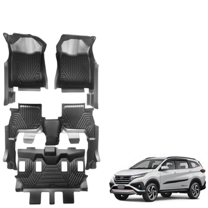 Custom Fit TPE <b>Car</b> Floor <b>Mats</b> for <b>Toyota</b> Rush 2023 | All Weather Waterproof Floor Liners Full Set OEM Factory - Product Image 1