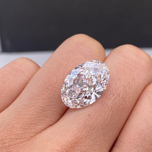 Diamantes Cultivados en Laboratorio de 1ct 2ct 3ct 3.5ct de Fábrica CVD, Claridad VS1, Color D, Corte Ovalado Excelente para Joyería - Product Image 4