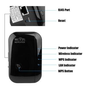 Alta calidad 2,4 Ghz inalámbrico Wifi extensor repetidor 802.11N/B/G Router de red 300Mbps señal expansor - Product Image 4