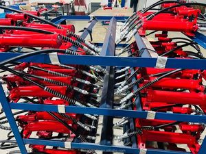 포르타 파워 잭 유압 자동차 바디 프레임 키트 4t 10t 20t 차량 충돌 수리 도구 차량 서비스 전문가 용 강철 - Product Image 3