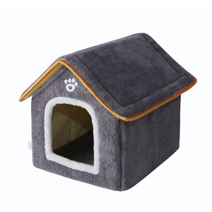 Grosir rumah kandang hewan peliharaan anjing kucing kecil dalam ruangan spons memori Modern hangat musim dingin - Product Image 2