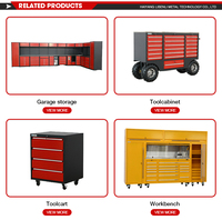 Établi Portable Garage Outil Armoire De Stockage Atelier Métal Heavy Duty Workbench