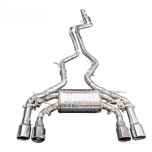 Pour 2015-2019 Bmw F87 M2 N55 3.0T Acier Inoxydable Haute Performance Catback Valve Système D'échappement avec Silencieux D'échappement - Product Image 3