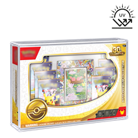 Étui en acrylique personnalisé pour PTCG avec protection UV et couvercle magnétique pour la collection premium Ditto 30e anniversaire