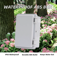 Boîtier de distribution de câbles ABS 200*100*70mm, boîtier électronique en plastique à charnières pour extérieur, boîtier personnalisé pour instruments, étanche IP66