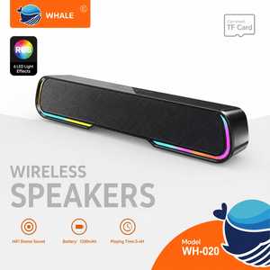 Altavoz inalámbrico WHALE WH-020 para fiestas con Bluetooth, compatible con <span class=keywords><strong>JBL</strong></span>, con micrófono, mini altavoz portátil, original. - Product Image 2