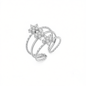 Fashion <b>Ring</b> with Zirconia A0290 for Women High Quality Jewelry - Product Image 3