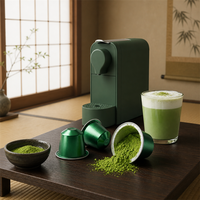 Capsules de Matcha Latte aux saveurs variées, dosettes de thé vert, portions individuelles compatibles avec les machines à expresso, vente en gros
