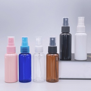 50ml 100ml 200ml 300ml 500ml PET Plastic Alcohol hand sanitizer cosmetic perfume refillable fine mist spray bottle
