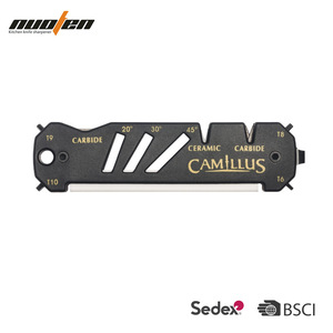 Afilador de anzuelos portátil para exteriores, mini afilador de cerámica y acero de tungsteno para herramientas de pesca y accesorios. - Product Image 2
