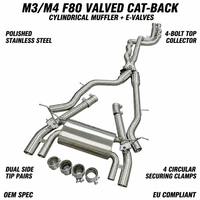 Échappement arrière Valvetronic SUS304 pour Lamborghini Huracan LP580-2 LP610-4 LP640-4 5.2L V10, soudé TIG, quatre sorties, 2014-2018