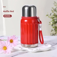 Tasse isotherme en acier inoxydable 316, best-seller viral, avec sangle de transport, mini format de poche, portable et tendance pour étudiants