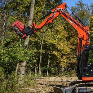 Mulching đầu Skid chỉ đạo trống áp dụng cho dày lâm nghiệp cho fel <span class=keywords><strong>Digger</strong></span> gắn mulchers máy xúc rừng Mini Máy kéo mulcher - Product Image 5