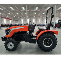 Mini Tractor Agrícola de 50hp 4x4 con Implementos Agrícolas para Invernadero, Viñedo y Huerto