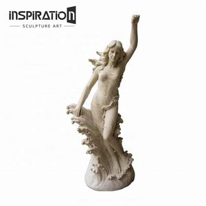 Statue de la <span class=keywords><strong>déesse</strong></span> <span class=keywords><strong>grecque</strong></span> <span class=keywords><strong>Aphrodite</strong></span> Vénus, naissance de la sensualité, statue en pierre de grès artificielle nue et sexy - Product Image 3