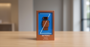 Orologio Pattern 976-2 con cassa rettangolare, orologio unisex - Product Image 2