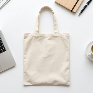 Bolsa de Mano Personalizada con Correa de Cuerda de Algodón, Bolsa de Compras de Lona Reutilizable y Ecológica para Uso Diario, Promoción y Viajes - Product Image 3