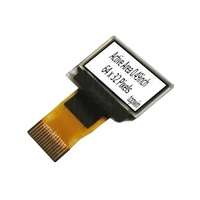 Écran OLED de haute qualité, 0,49 pouce, 64x32 pixels, couleur blanche, connecteur 14 broches, type écran OLED, longueur 15 mm, panneau OLED FPC