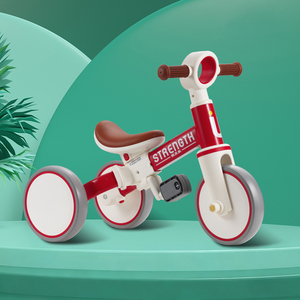 Bicicleta de Equilibrio para Niños de 2 a 5 Años, <span class=keywords><strong>Dos</strong></span> <span class=keywords><strong>en</strong></span> <span class=keywords><strong>Uno</strong></span>, <span class=keywords><strong>Triciclo</strong></span> y Patinete de Plástico para el Primer Viaje del Bebé - Product Image 3