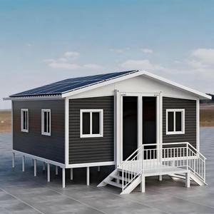 Contenedor Fotovoltaico de Doble Ala de 20 pies para Campamentos de Refugiados, <span class=keywords><strong>Vivienda</strong></span> Temporal y Estación de Bienestar - Product Image 1
