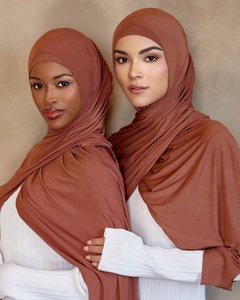 Eco-Conscious Bamboo Jersey <strong>Hijab</strong> Ultra-Soft, Moisture-Wicking &amp; Lightweight Daily Scarf Sustainable Bamboo Fabric Jersey <strong>Hijab</strong> - Product Image 5