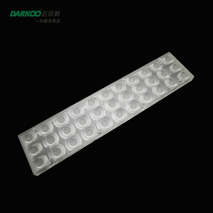 PMMA óptico impermeable ángulo estrecho SMD lámpara de arandela de pared lente LED de Luz lineal - Product Image 4