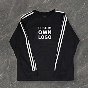 Sudadera de Hombre de Felpa Gruesa con Rayas, Estilo Vintage, con Logotipo Estampado, Fabricante de Sudaderas Personalizadas para Hombre - Product Image 4