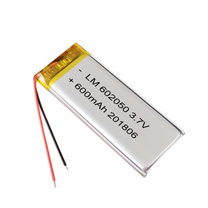 Grade AAA Rechargeable Lipo 3.7v <span class=keywords><strong>600mAh</strong></span> 602050 petite batterie au lithium polymère usine de fabrication D'ODM D'OEM PLM - Product Image 5