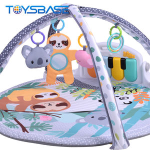 רך פעילות מוסיקלי פסנתר חדר כושר תינוק לשחק מחצלת עגול, תינוק צעצועי באינטרנט קניות - Product Image 2