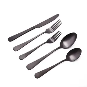 I più venduti 2024 per il Set di stoviglie in acciaio inossidabile eco-friendly Online posate per bistecca posate stoviglie Set 5 pz