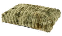 Tapis pour animaux de compagnie en fausse fourrure de luxe, housse amovible, coussin pour cage à chien, fond antidérapant, lavable, coussin en peluche doux pour animaux de compagnie