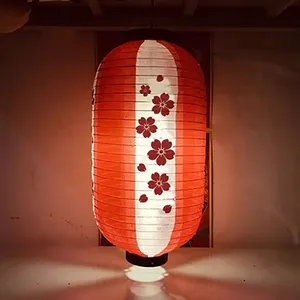 Klasik oryantal tarzı saray fener Retro saten ipek fener japon restoran dekorasyon kolye lamba