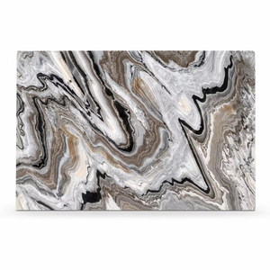 Dalle de marbre naturel poli, motif Impression Lafite, coupée sur mesure, pour comptoir de cuisine, mur, hôtel, villa, luxe - Product Image 1