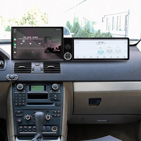 Écran ZWNAV 13,1"+12,3" pour Volvo XC90 2004-2014 Android 15 CarPlay sans fil DSP GPS Navi Autoradio Stéréo 4G WiFi 360 OEM