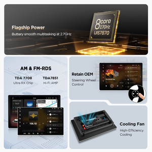 Junsun X9 CarPlay Android Autoradio für TOYOTA Prius Plus V Alpha 2012-2017 Auto DVD-Player QLED 2000*1200P 7870 2.7GHz 5G/4G LTE - Product Image 4