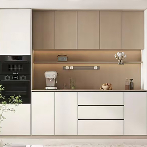 עיצוב פרויקט ארון מטבח מעץ, סיבית, MDF, אי מטבח לאחסון לדירה - Product Image 2