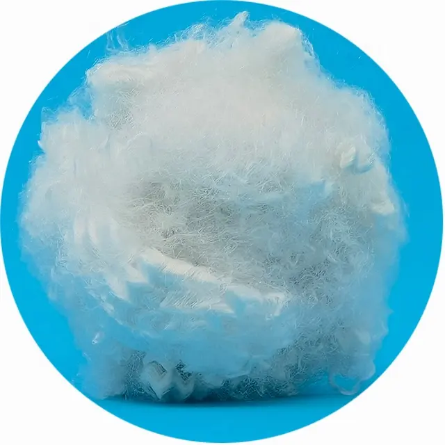 Cheap anti mite 7d 64mm polyester filling stuffing material for toys