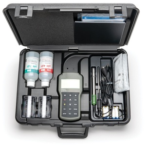 Veidt Lab for Hanna HI98191 Waterproof Portable pH Meter Redox ORP - Ion Concentration ISE - Temperature <b>Tester</b> PH/ORP/ISE Meter - Product Image 3