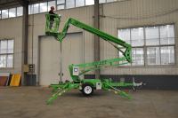 Plateforme élévatrice articulée autopropulsée 14M 16M 18M, nacelle élévatrice à flèche remorquable