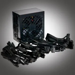 5,0 источник питания OEM Atx 3,0 Pcie, полностью модульный, 750 Вт, 120 мм, черный вентилятор для настольного сервера, ПК