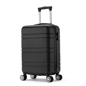 Ensemble de 3 valises de voyage à roulettes, vente en gros d'usine, avec serrures à combinaison et matériaux colorés - Product Image 1