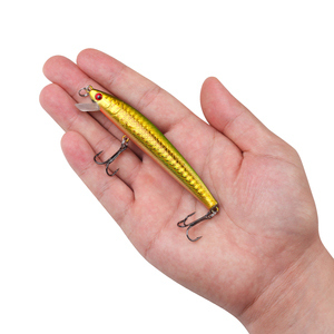 Leurre artificiel flottant en plastique ABS de 10 cm/9 g, 10 pièces/ensemble, avec hameçons pour la pêche en eau douce et en eau salée, pour la pêche au brochet - Product Image 6