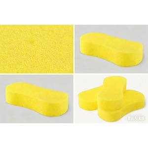 Éponge de polissage absorbante haute densité, outil de nettoyage pour lavage de voiture, brosse de lavage de voiture en mousse, huit éponges magiques en argile - Product Image 4