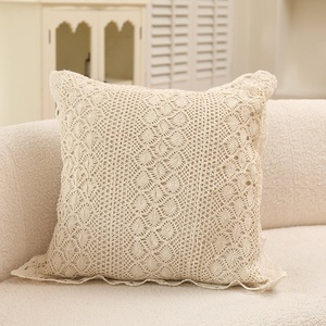 Funda <span class=keywords><strong>de</strong></span> cojín cuadrada <span class=keywords><strong>de</strong></span> poliéster <span class=keywords><strong>para</strong></span> tejer a ganchillo, <span class=keywords><strong>para</strong></span> sala <span class=keywords><strong>de</strong></span> estar, sofá, cabecera, con cierre <span class=keywords><strong>de</strong></span> cremallera - Product Image 2
