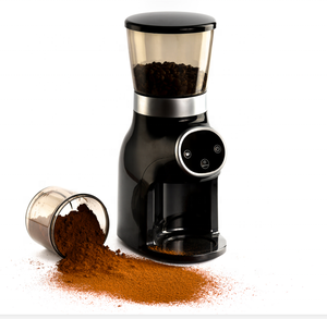 เครื่องบดกาแฟไฟฟ้าในบ้าน เครื่องบดเมล็ด<span class=keywords><strong>กาแฟ</strong></span> เครื่องบดเอสเพรสโซแบบ Burr Grinder ขนาด 40 มม. พร้อมใบมีดรูปกรวย และปรับระดับการบดได้ 52 ระดับ - Product Image 1