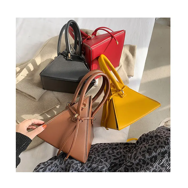 Mini sac à main de marque célèbre pour femmes, sacs à bandoulière de luxe de styliste, sac à bandoulière Triangle, petit fourre-tout féminin,