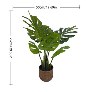 Plante artificielle d'intérieur/extérieur Live <span class=keywords><strong>Monstera</strong></span> de haute qualité Faux arbre en plastique Design pour la décoration de la maison et du bureau - Product Image 2